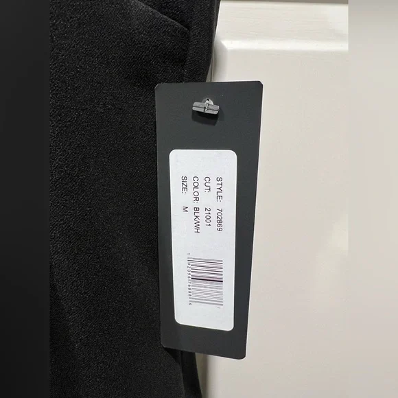 NWT bebe Halter Color Block Dress - Picture 9 of 9